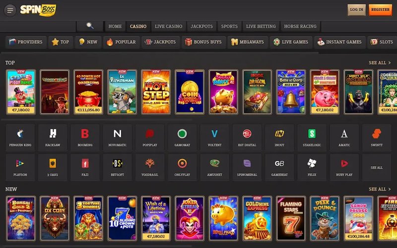 SpinBoss UK: How to Login and Maximize Your Casino Wins - overview